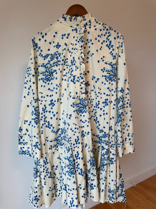 Tuckernuck Dresses & Skirts - Tuckernuck Tan Tossed Floral Tate Dress XXL